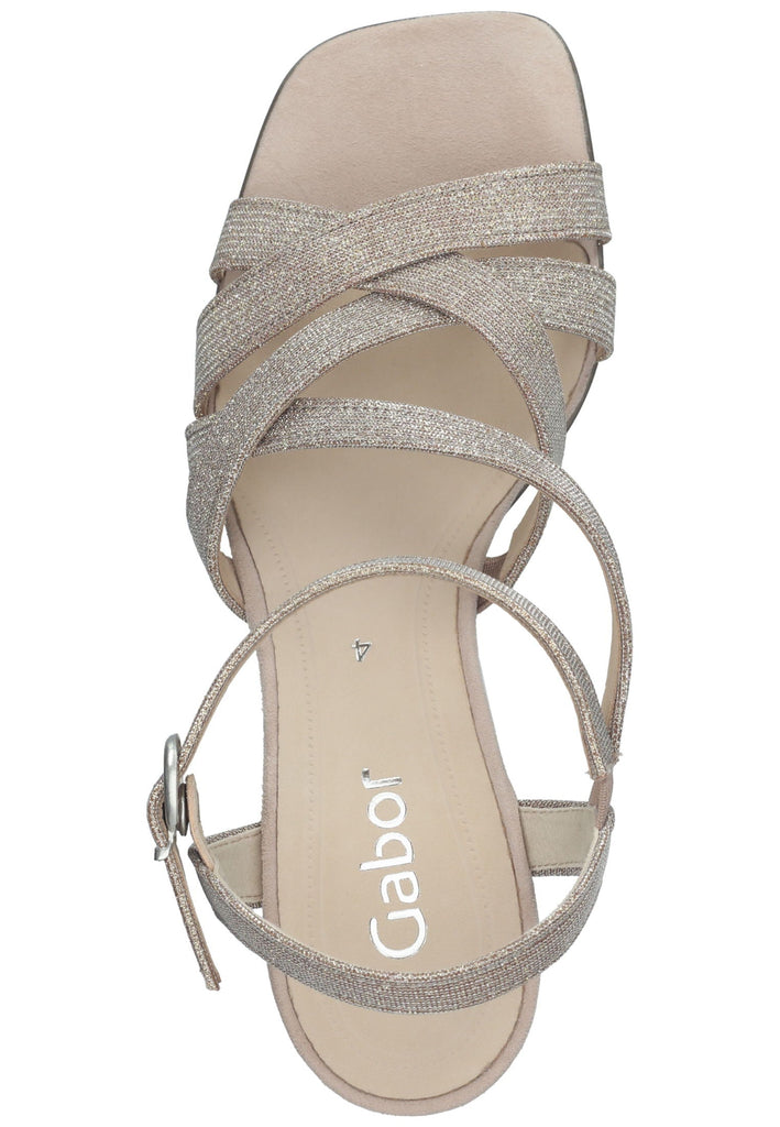 Gabor Sandalen Veloursleder Pink/Rot