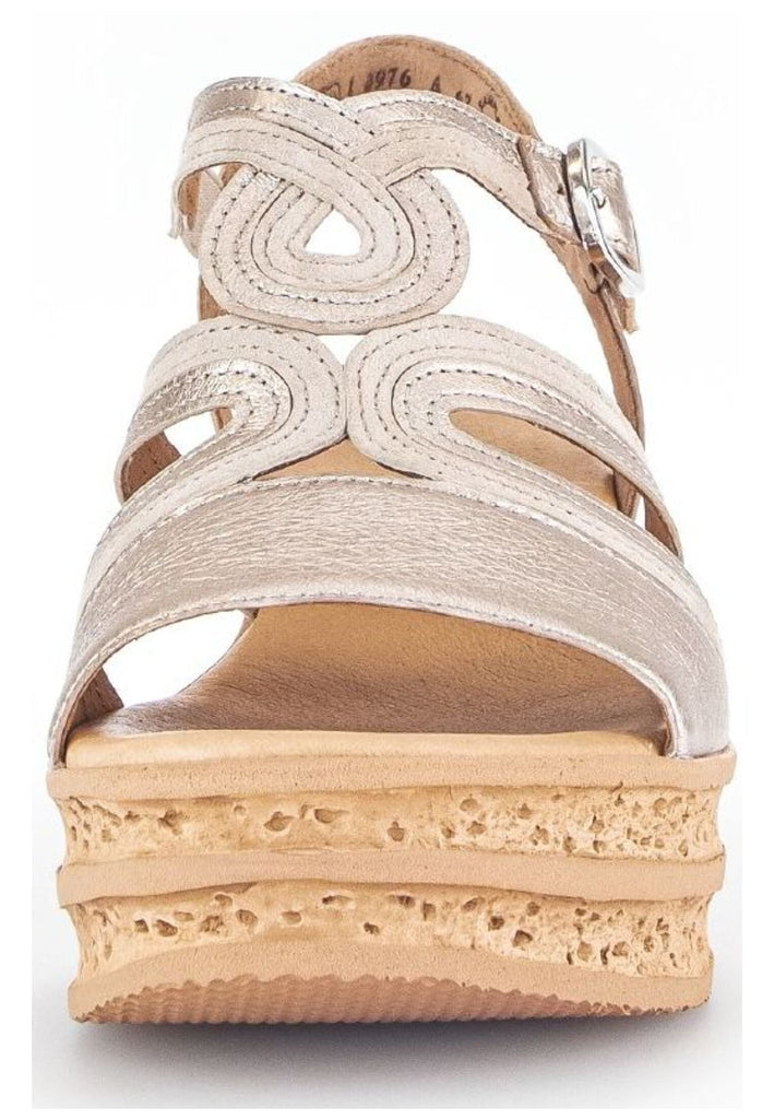 Gabor Sandalen Veloursleder Puder