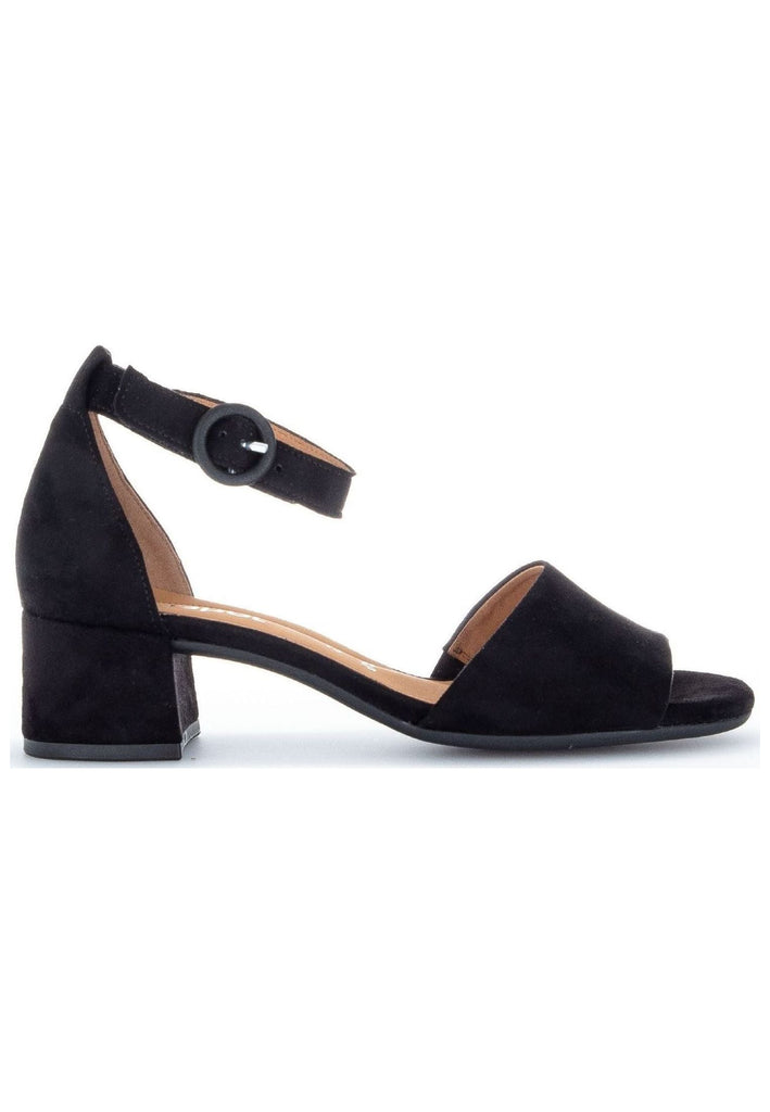 Gabor Sandalen Veloursleder Schwarz