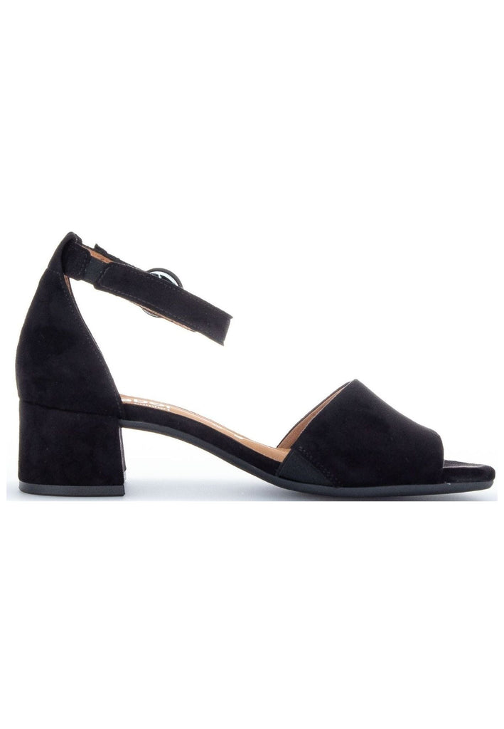 Gabor Sandalen Veloursleder Schwarz