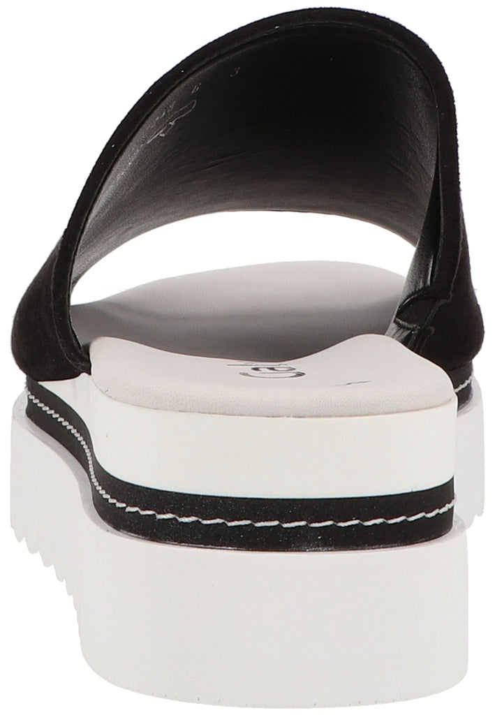 Gabor Sandalen Veloursleder Schwarz