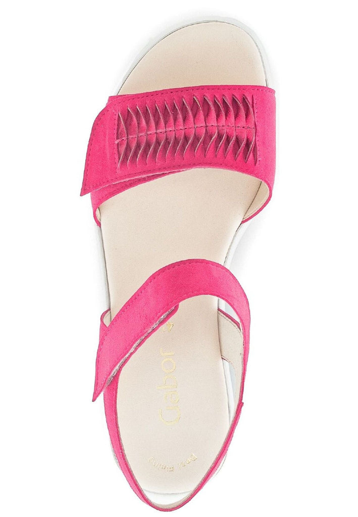 Gabor Sandalen Veloursleder/Textil Pink