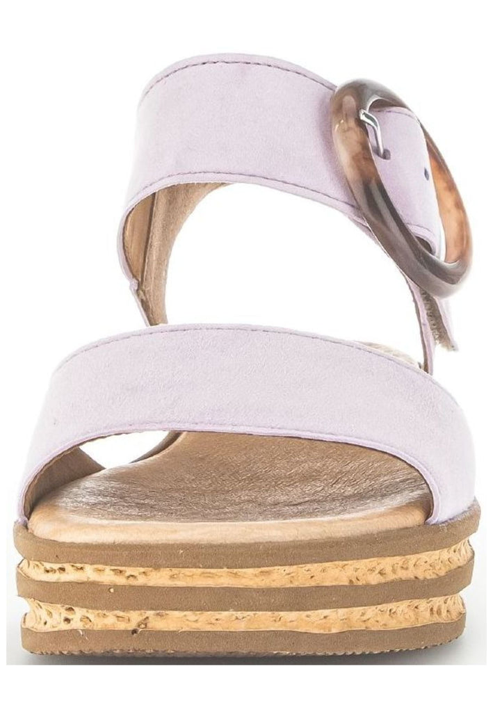 Gabor Sandalen Veloursleder Violett