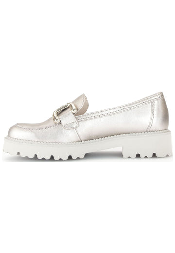 Slipper Gabor Slipper Leder Puder