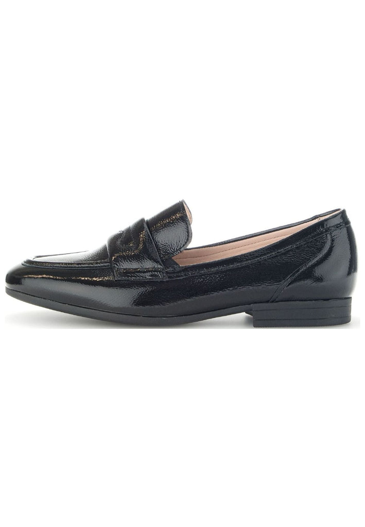 Slipper Gabor Slipper Leder Schwarz Lack
