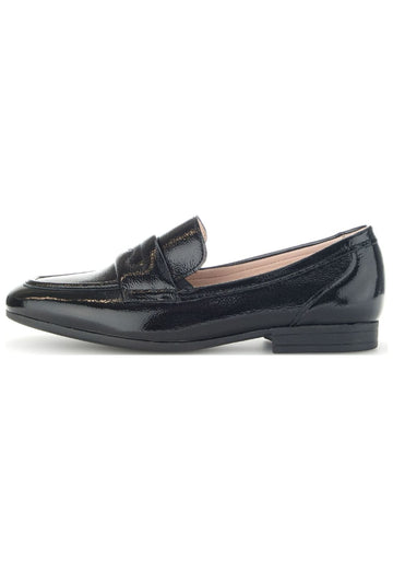 Slipper Gabor Slipper Leder Schwarz Lack