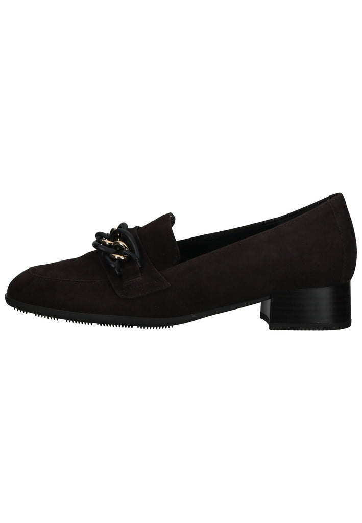 Slipper Gabor Slipper Leder/Textil Chocolate