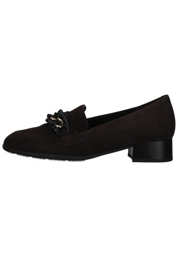 Slipper Gabor Slipper Leder/Textil Chocolate
