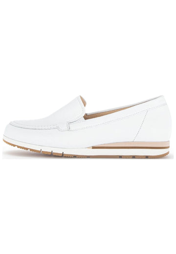 Slipper Gabor Slipper Nappaleder Weiß