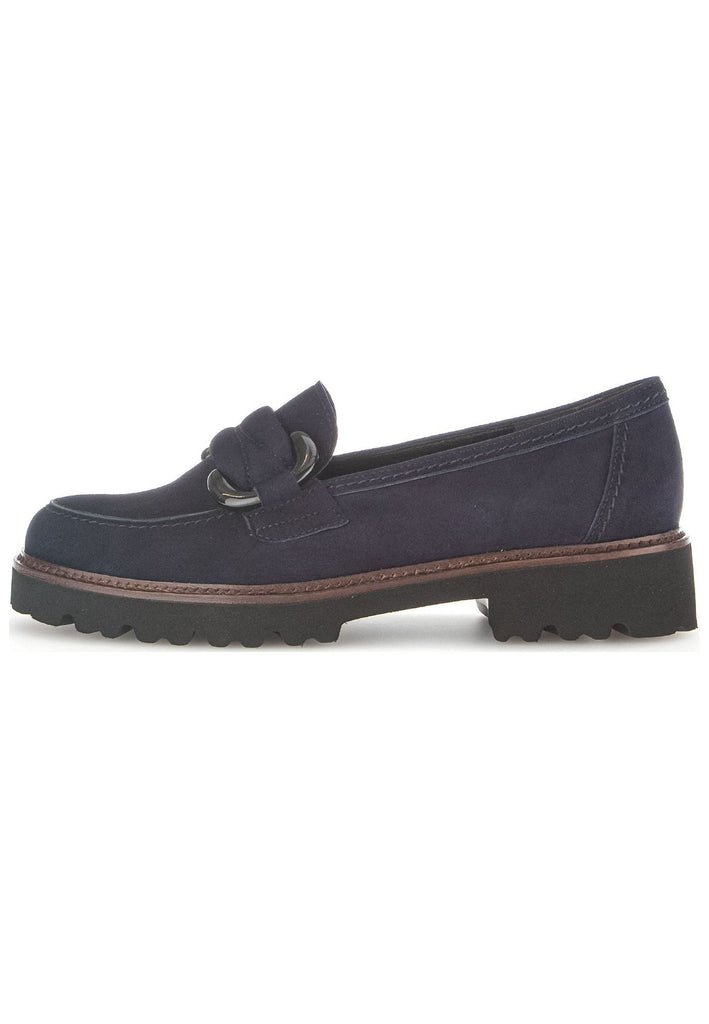 Slipper Gabor Slipper Veloursleder Atlantik