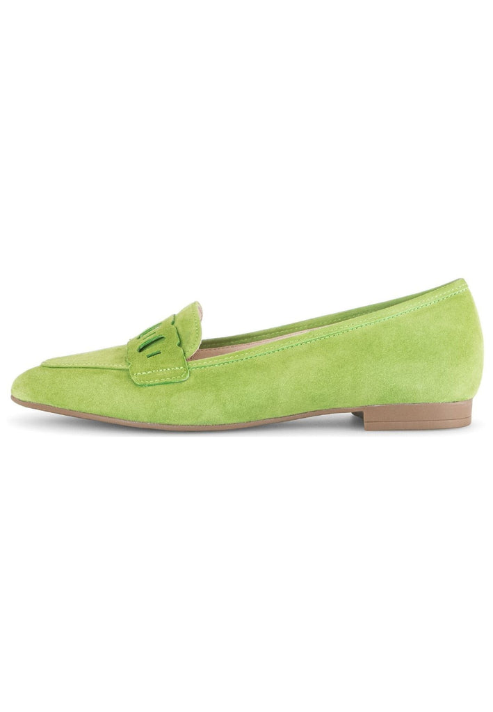 Slipper Gabor Slipper Veloursleder Hellgrün