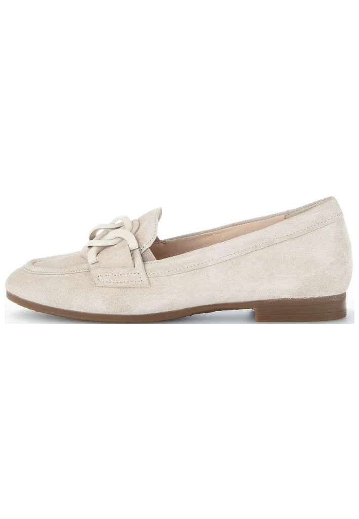 Slipper Gabor Slipper Veloursleder Leinen