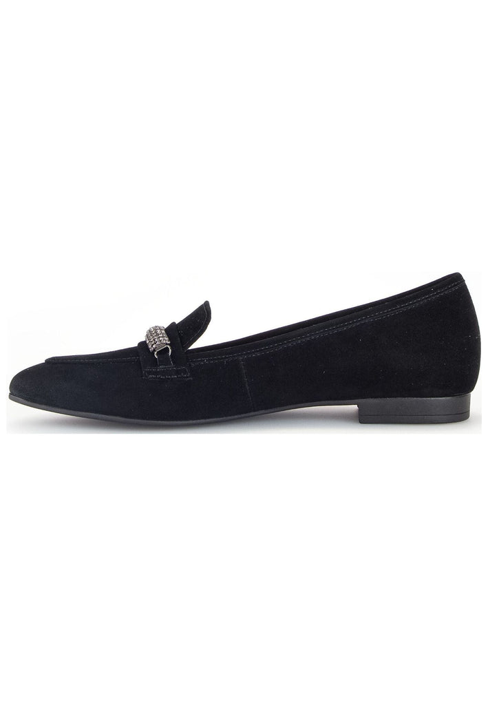 Slipper Gabor Slipper Veloursleder Schwarz