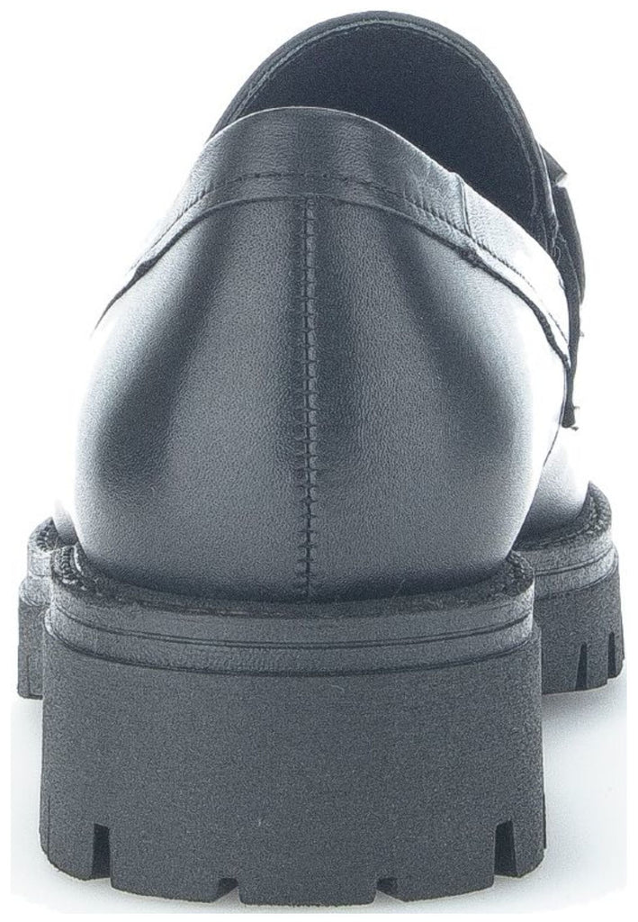 Gabor Slipper Glattleder Schwarz