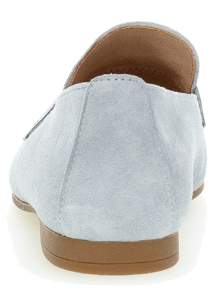 Gabor Slipper Leder Hellblau
