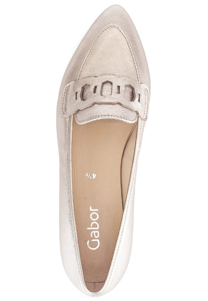 Gabor Slipper Leder Puder