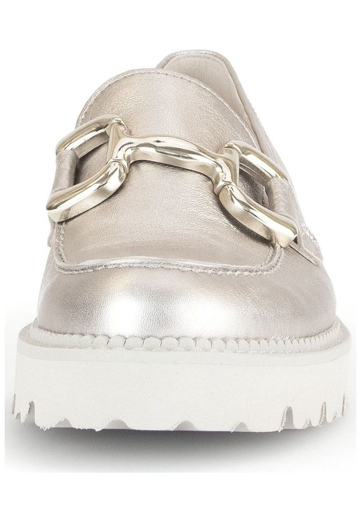 Gabor Slipper Leder Puder