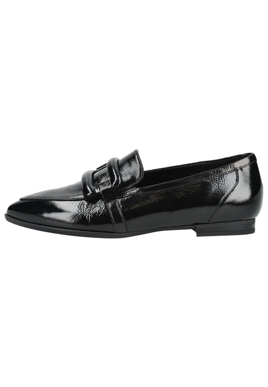 Gabor Slipper Leder Schwarz