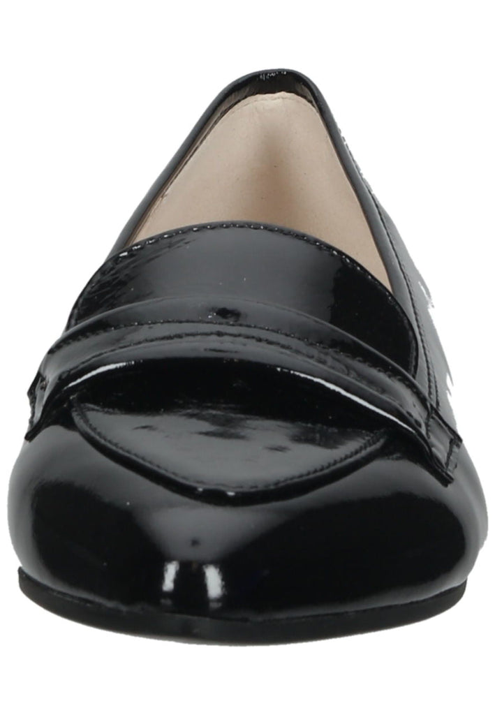 Gabor Slipper Leder Schwarz Lack