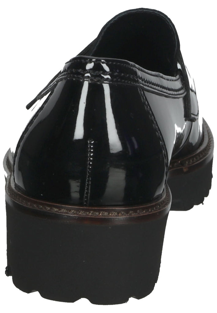 Gabor Slipper Leder/Synthetik Schwarz