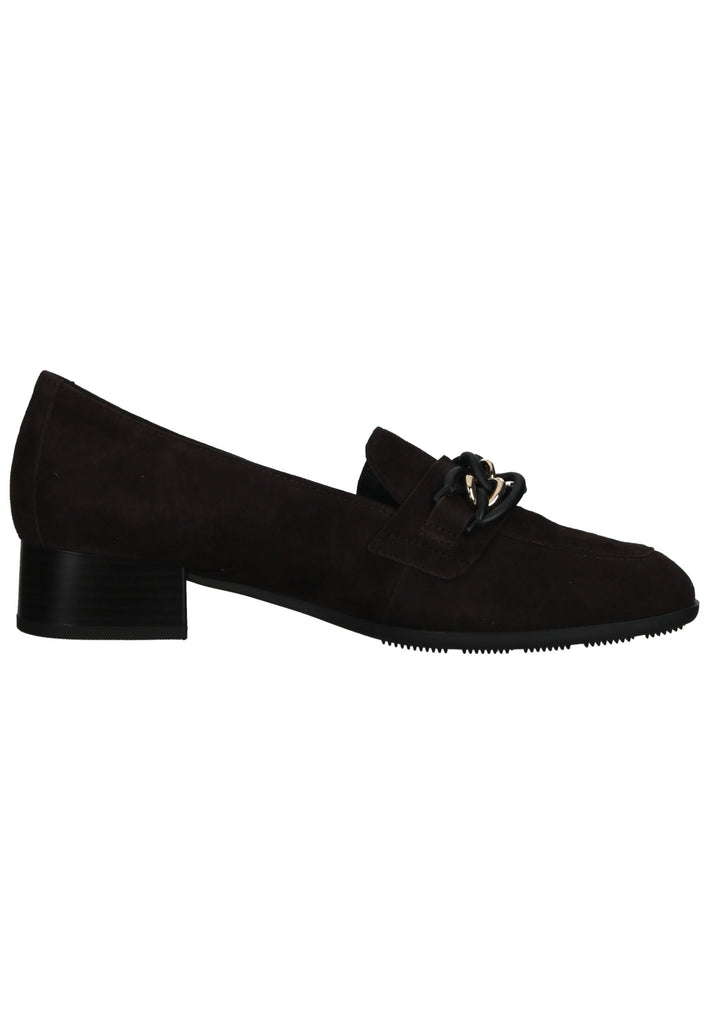 Gabor Slipper Leder/Textil Chocolate