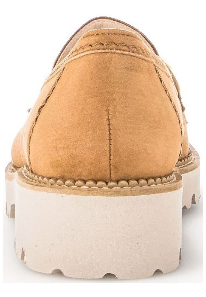 Gabor Slipper Leder/Textil Hellbraun