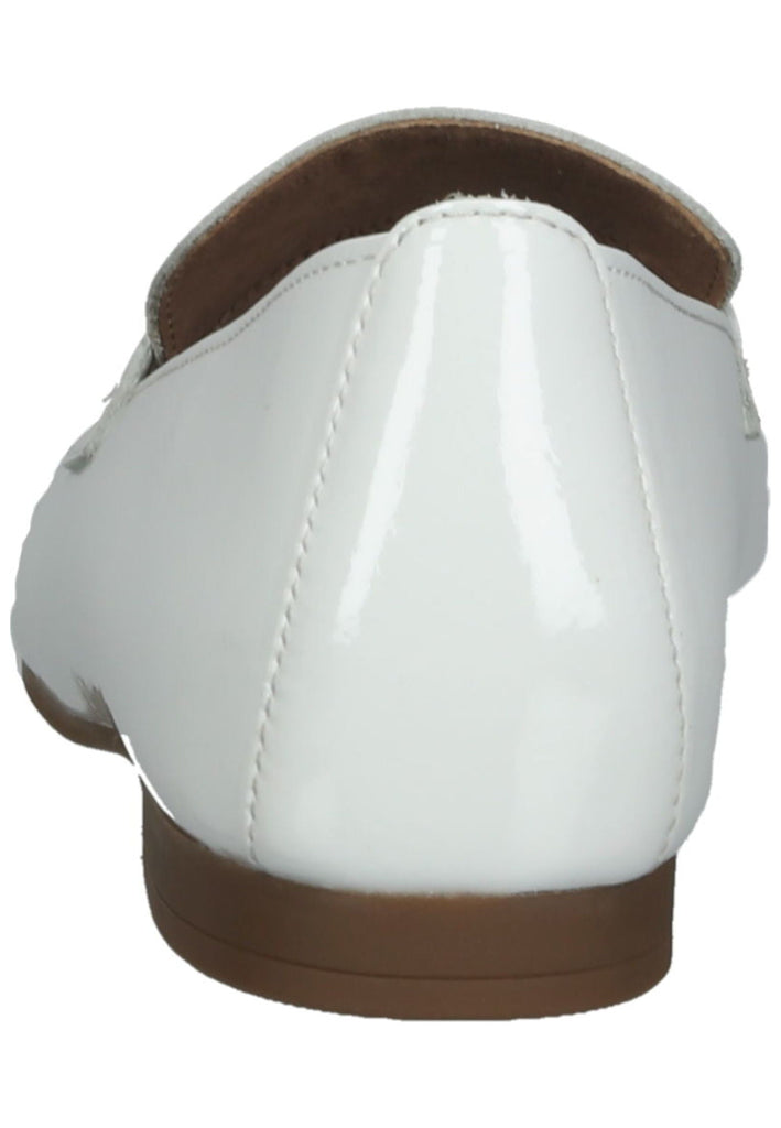 Gabor Slipper Leder Weiß