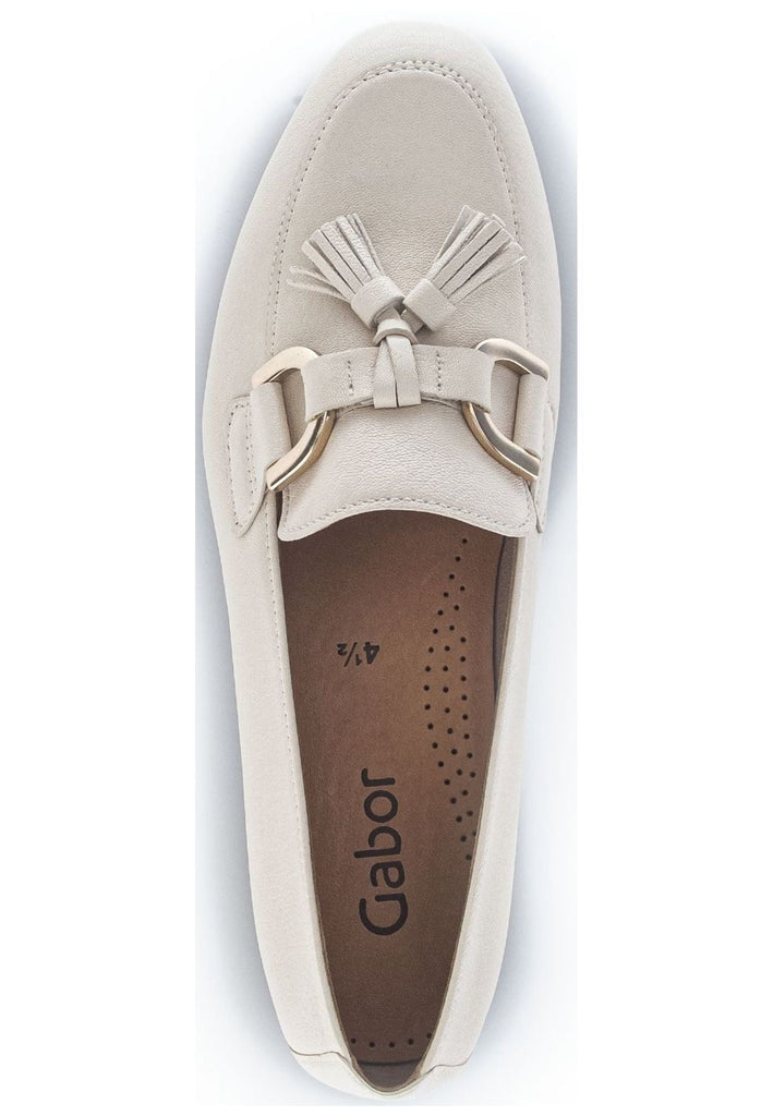 Gabor Slipper Nappaleder Hellbeige