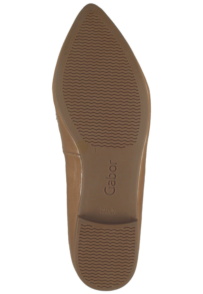 Gabor Slipper Nappaleder Hellbraun