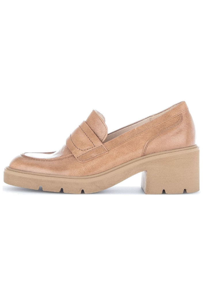 Gabor Slipper Nappaleder Hellbraun