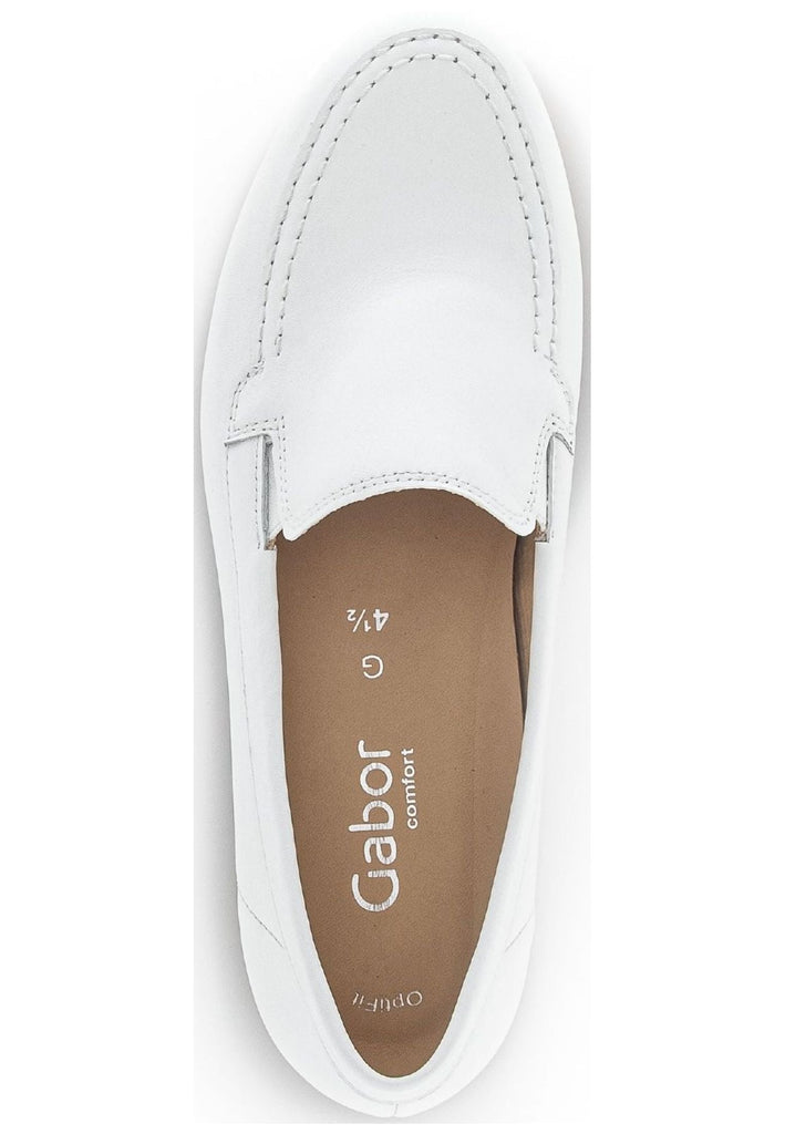 Gabor Slipper Nappaleder Weiß
