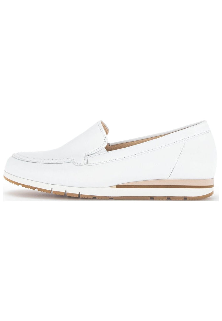 Gabor Slipper Nappaleder Weiß