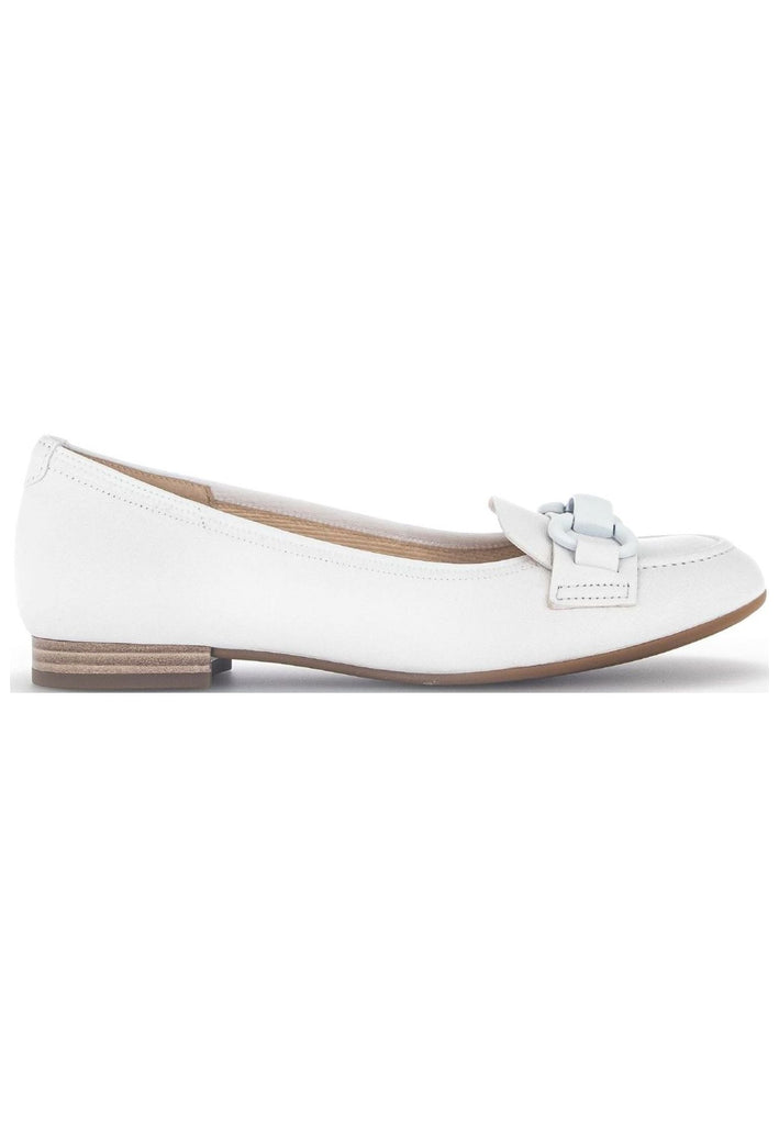 Gabor Slipper Nappaleder Weiß