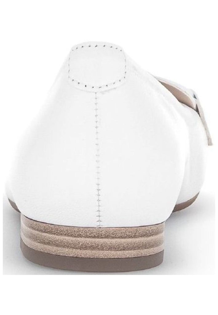 Gabor Slipper Nappaleder Weiß