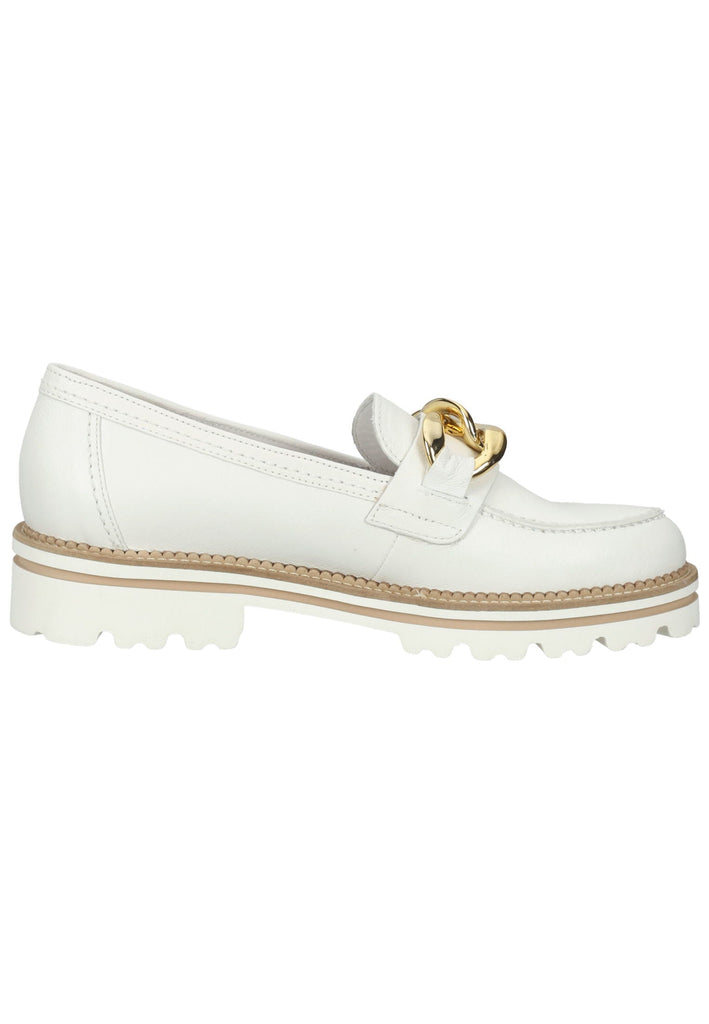 Gabor Slipper Nappaleder Weiß