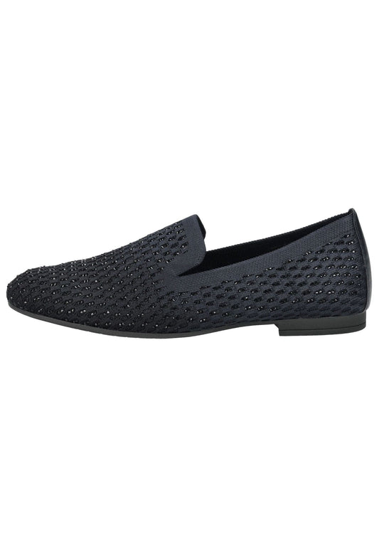 Gabor Slipper Textil Dunkelblau
