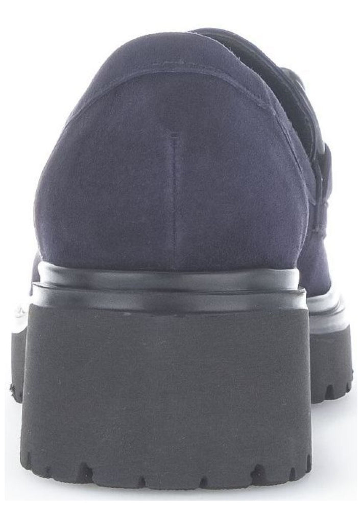 Gabor Slipper Veloursleder Atlantik