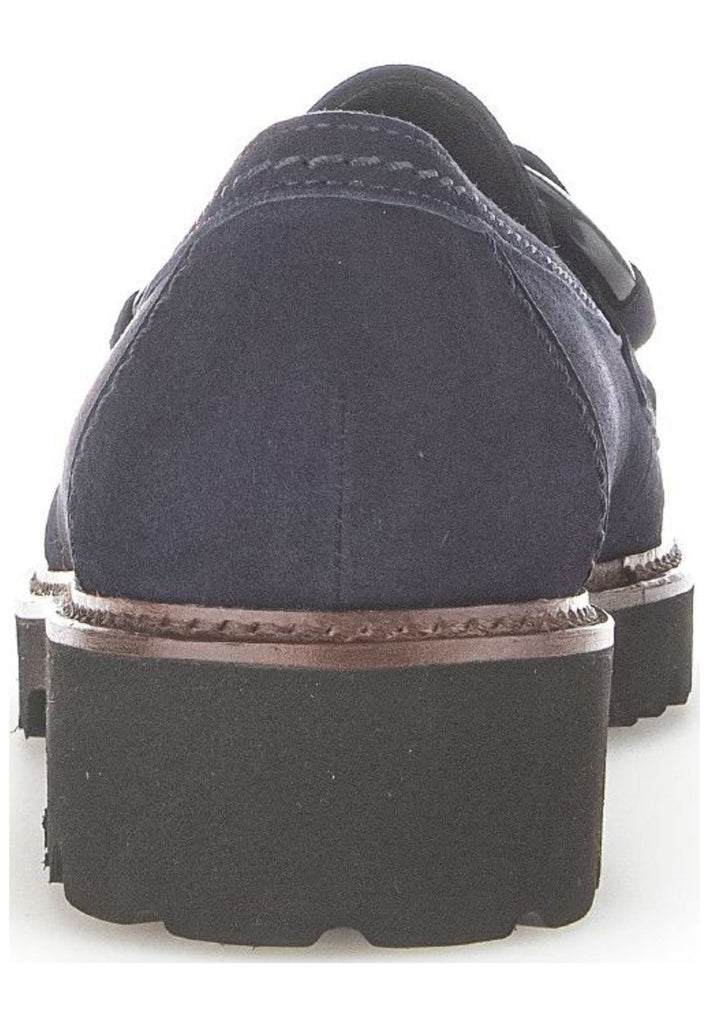 Gabor Slipper Veloursleder Atlantik