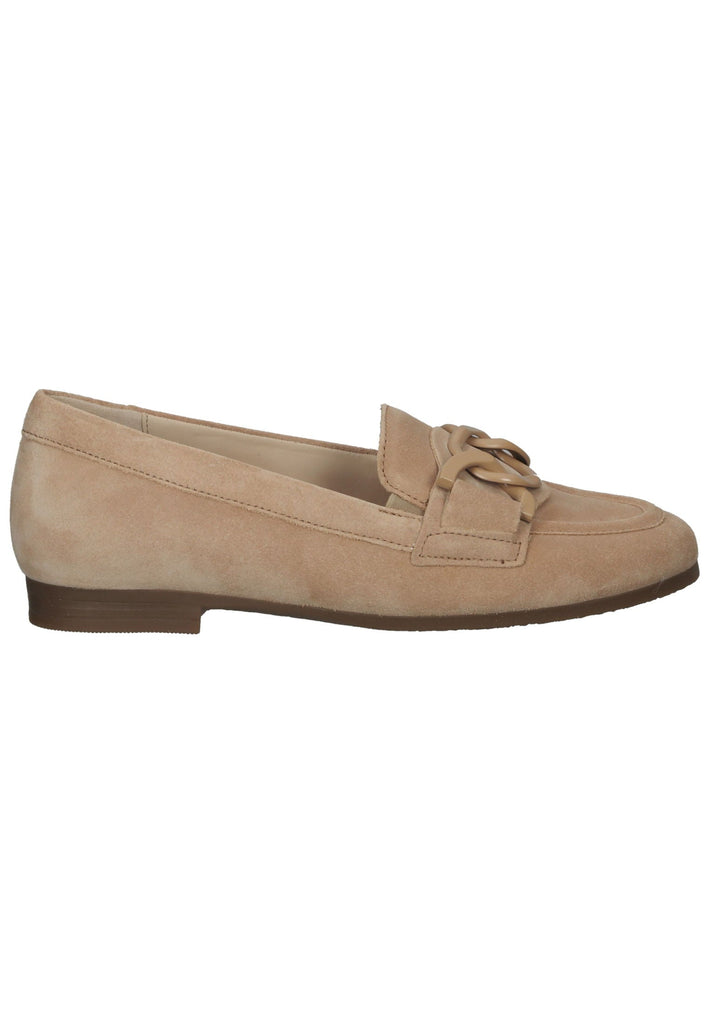 Gabor Slipper Veloursleder Beige/Orange