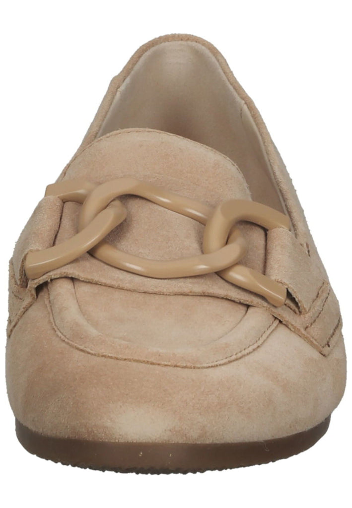 Gabor Slipper Veloursleder Beige/Orange