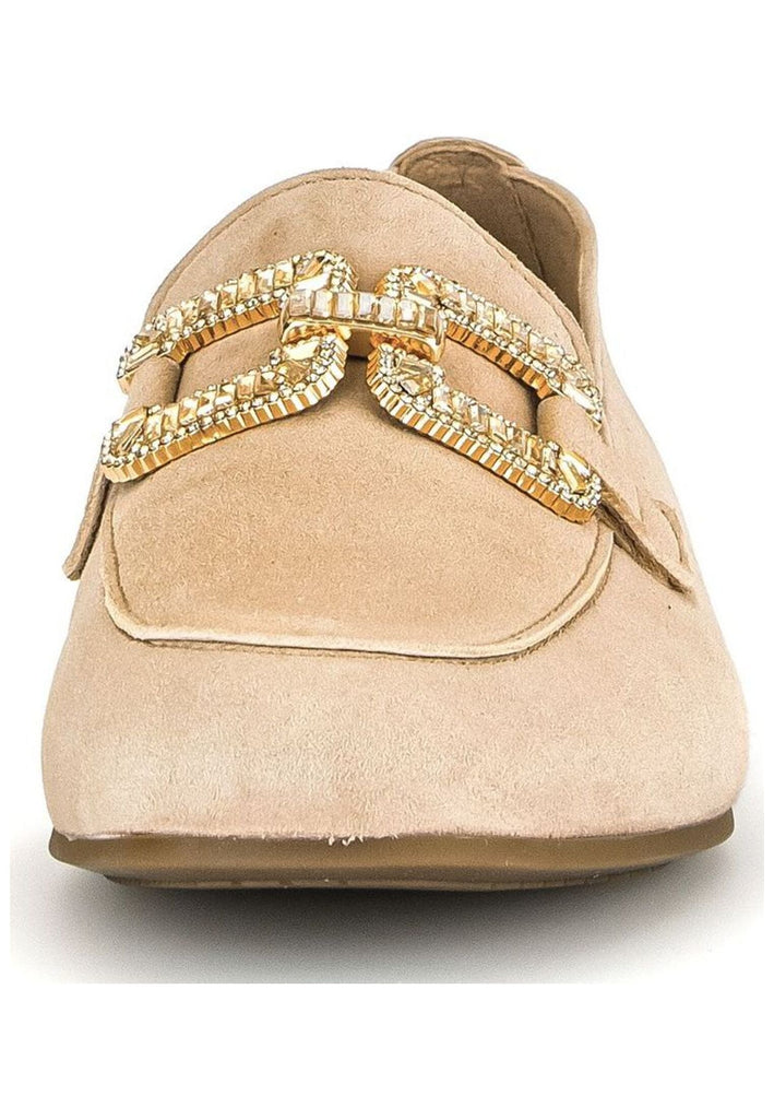 Gabor Slipper Veloursleder Caramel