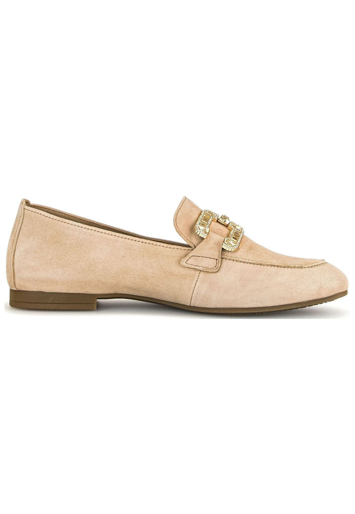 Gabor Slipper Veloursleder Caramel