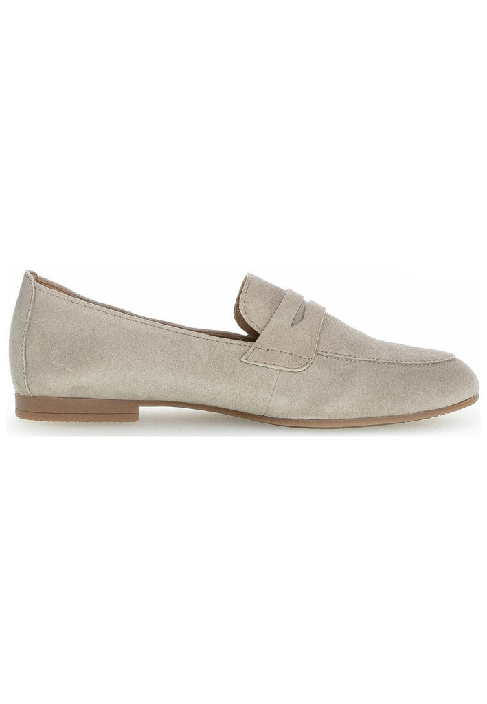 Gabor Slipper Veloursleder Grau