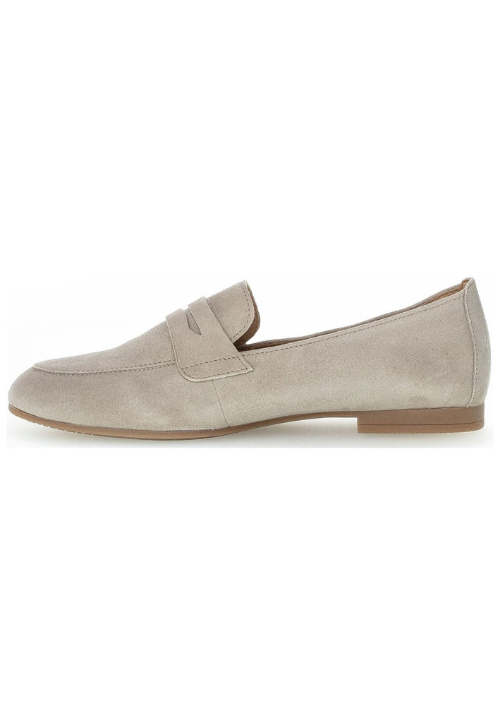 Gabor Slipper Veloursleder Grau