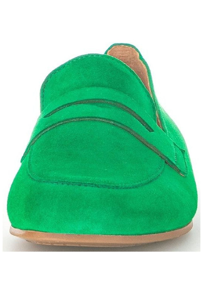 Gabor Slipper Veloursleder Grün