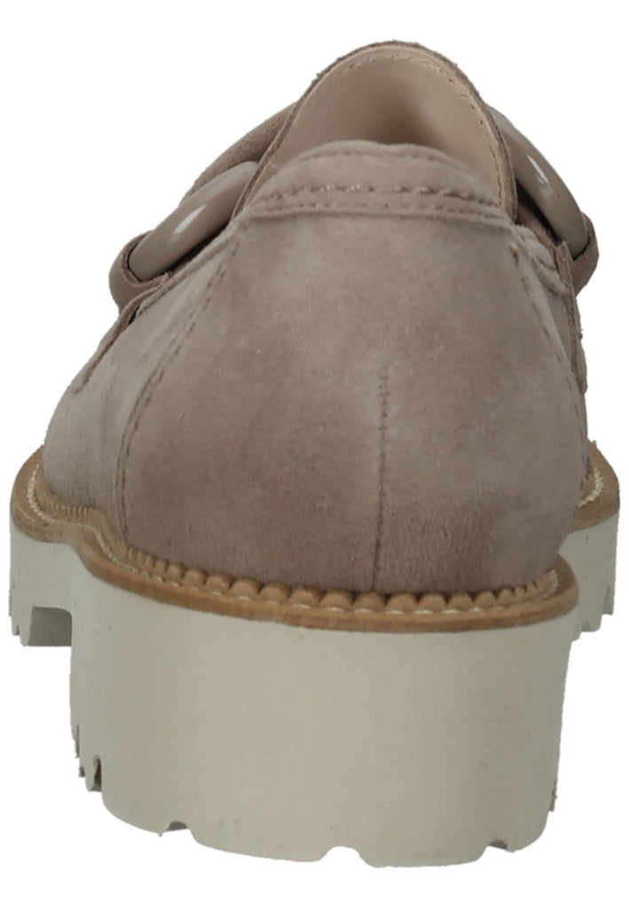 Gabor Slipper Veloursleder Hellbraun