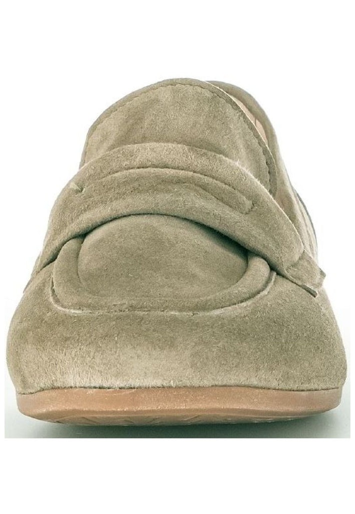 Gabor Slipper Veloursleder Khaki