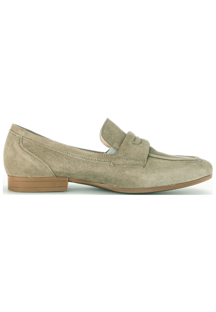 Gabor Slipper Veloursleder Khaki
