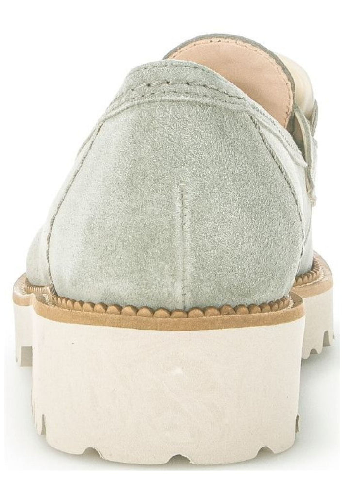 Gabor Slipper Veloursleder Khaki