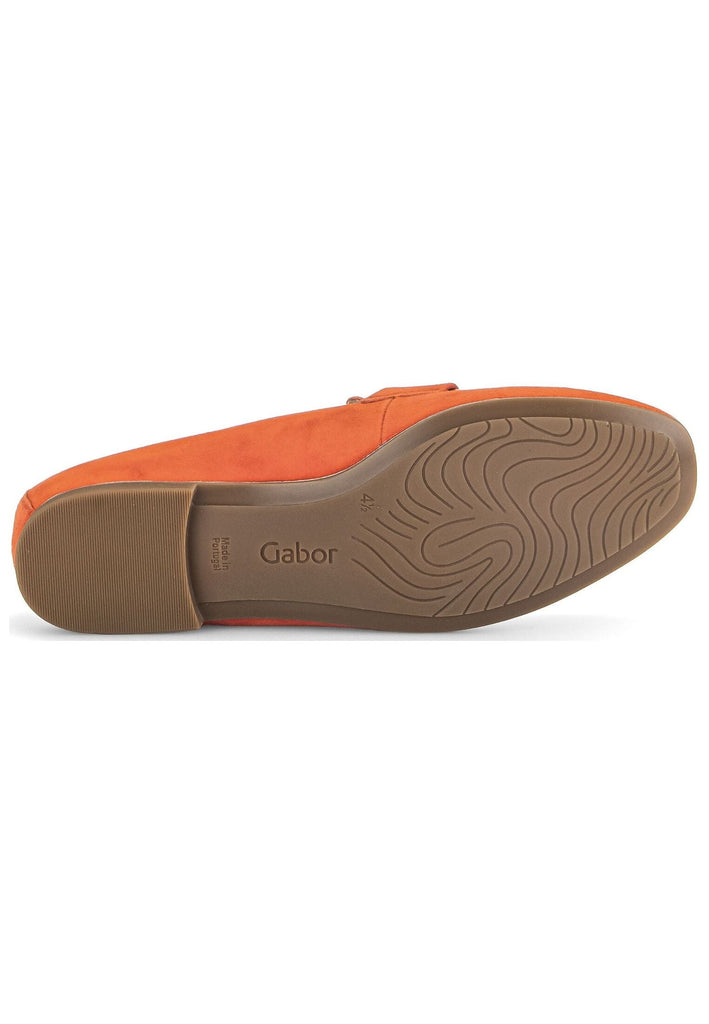Gabor Slipper Veloursleder Orange